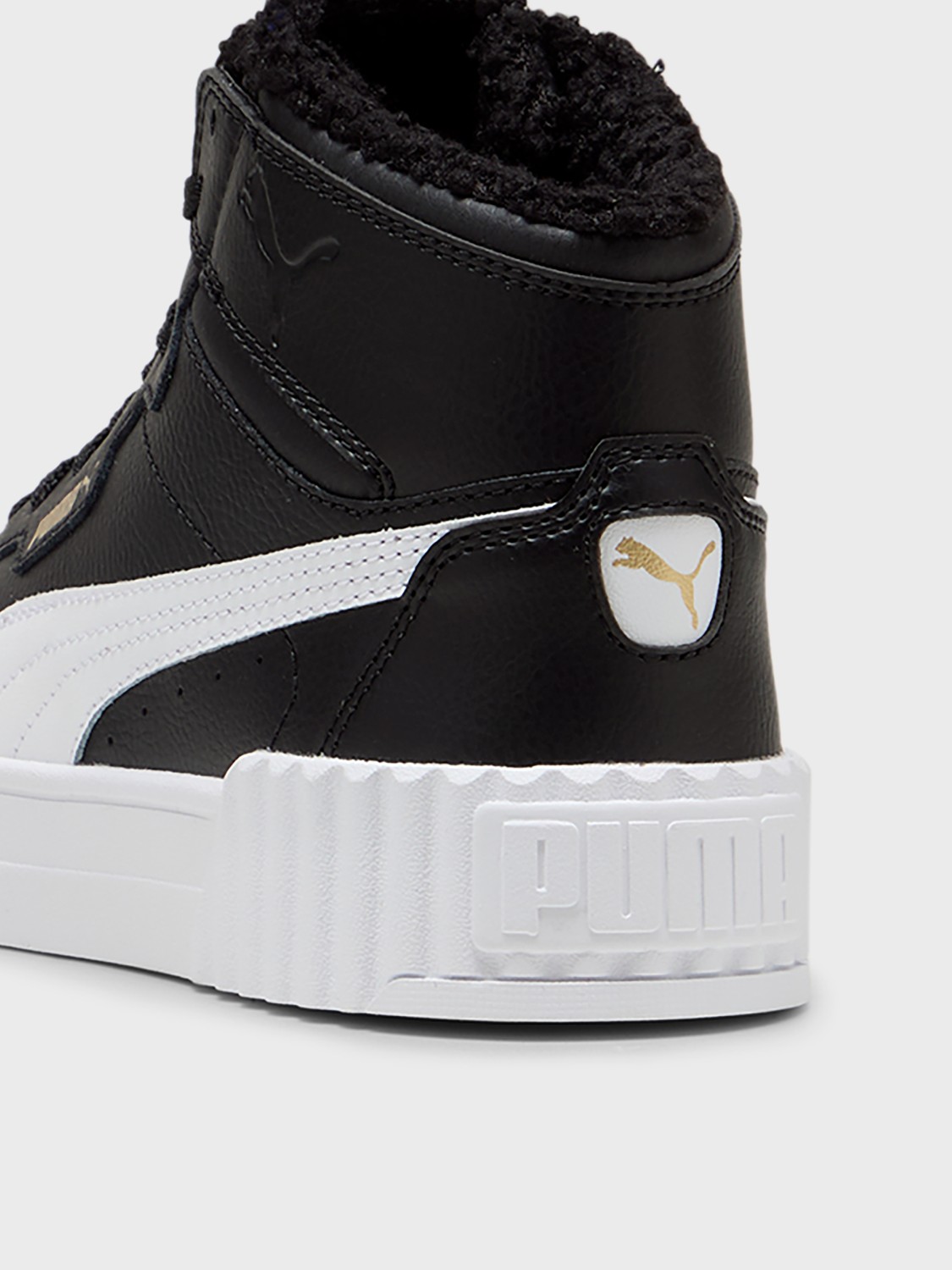 Кросівки дитячі Puma Carina 3.0 Mid WTR Jr чорні 40358001 изображение 5