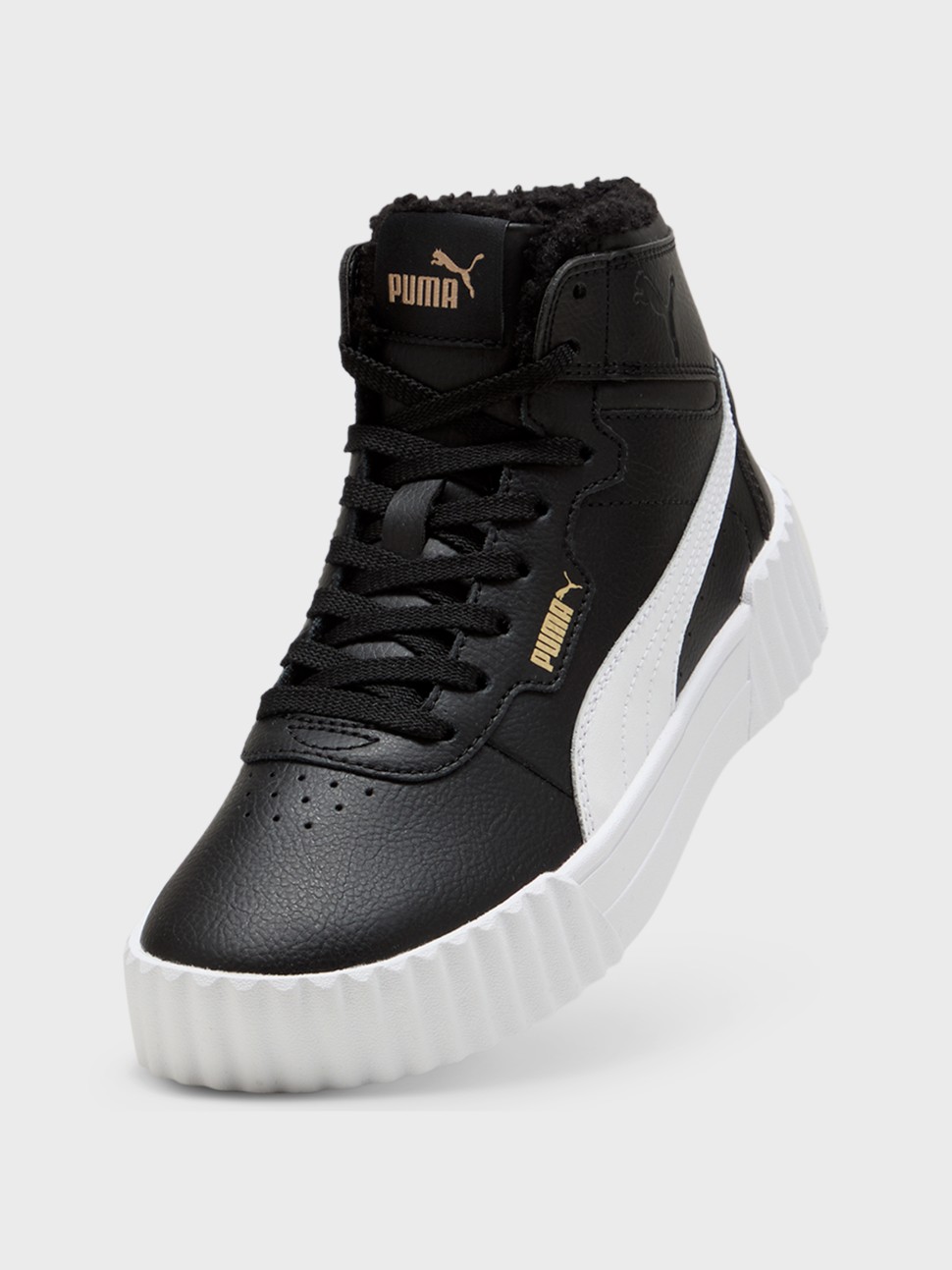 Кросівки дитячі Puma Carina 3.0 Mid WTR Jr чорні 40358001 — фото 6