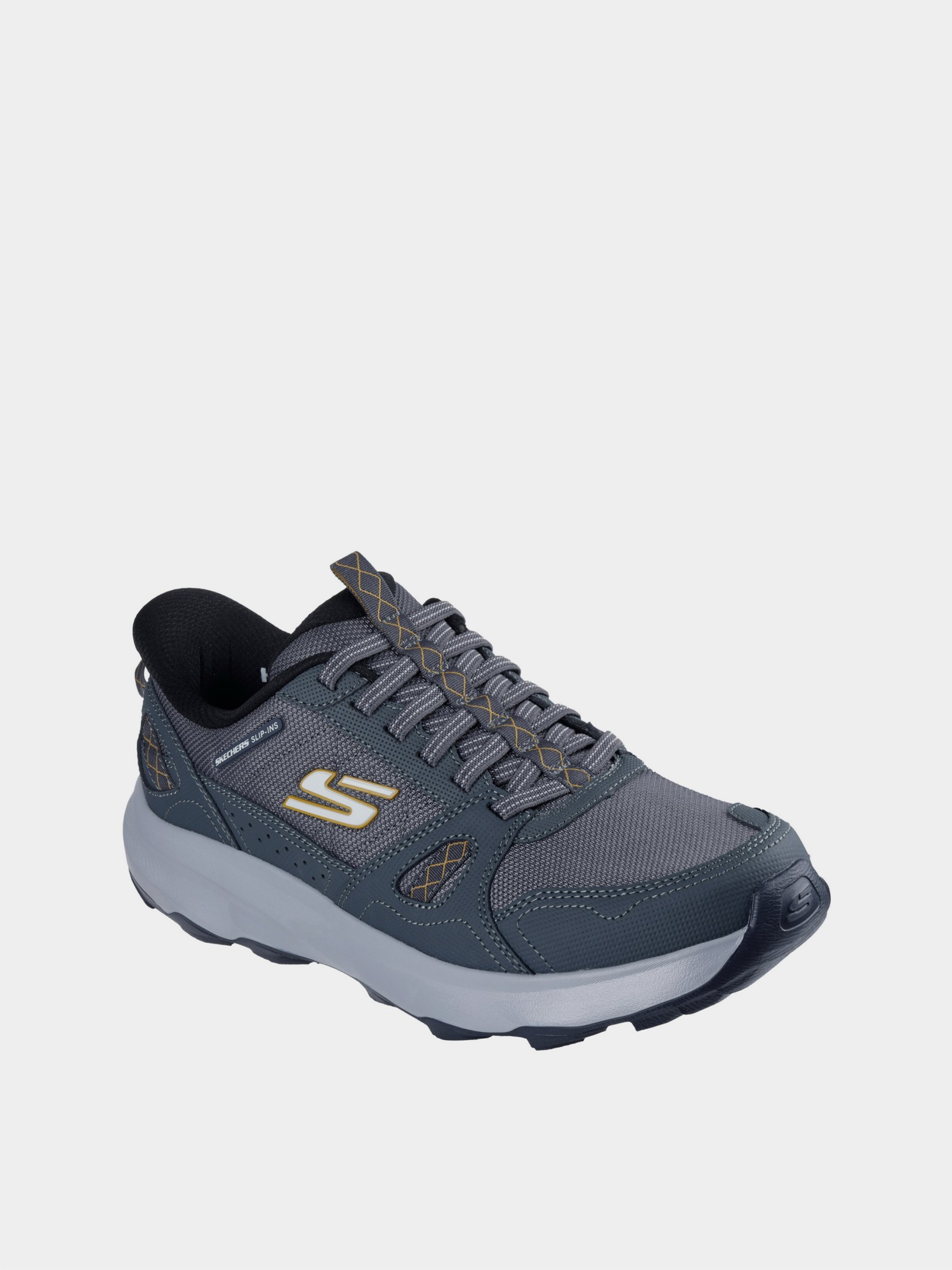 Кросівки чоловічі Skechers RIDGE OAK сірі 237788 CHAR изображение 3