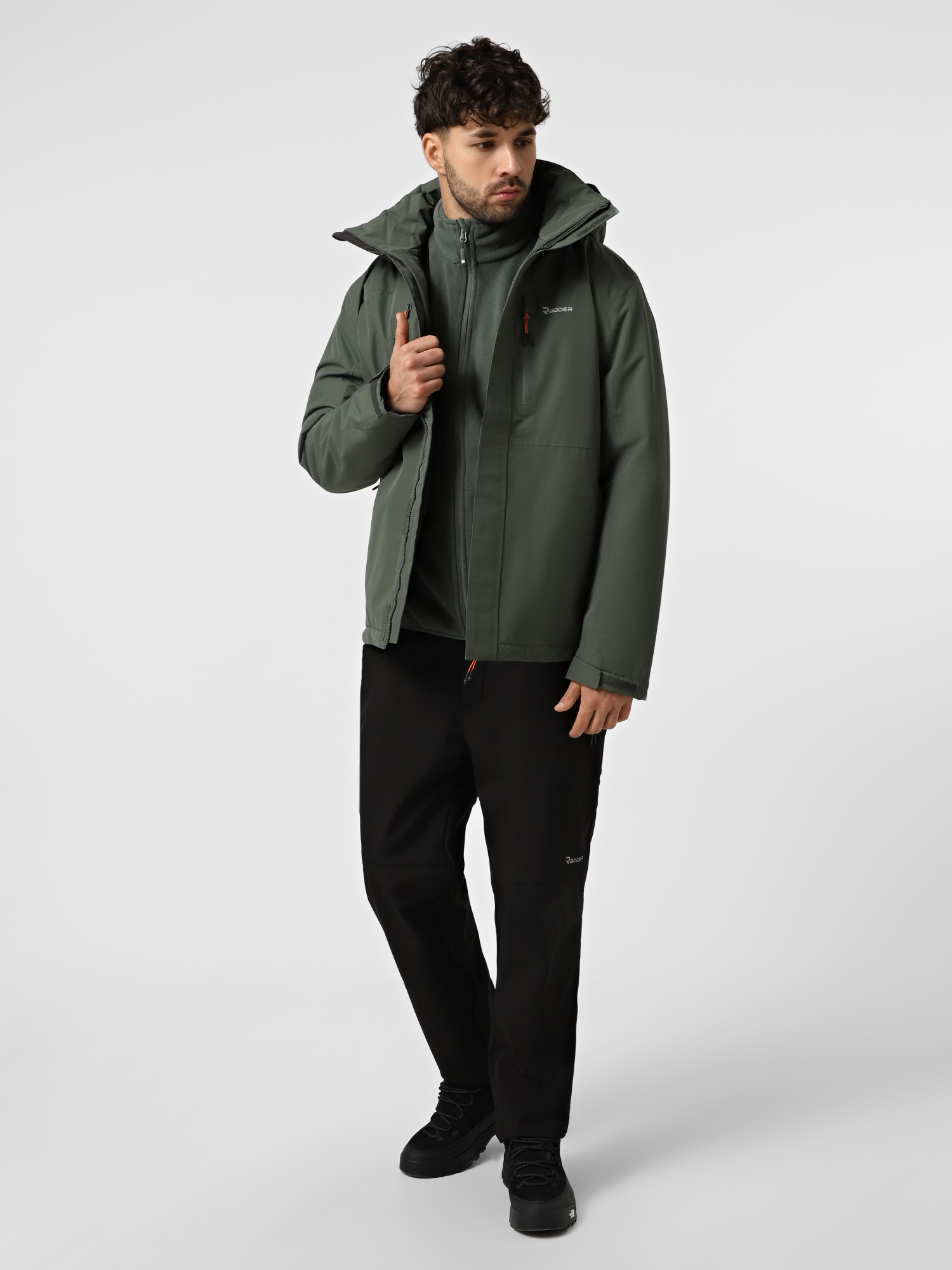 Куртка чоловіча Radder Cipher зелена 122535-310 изображение 6