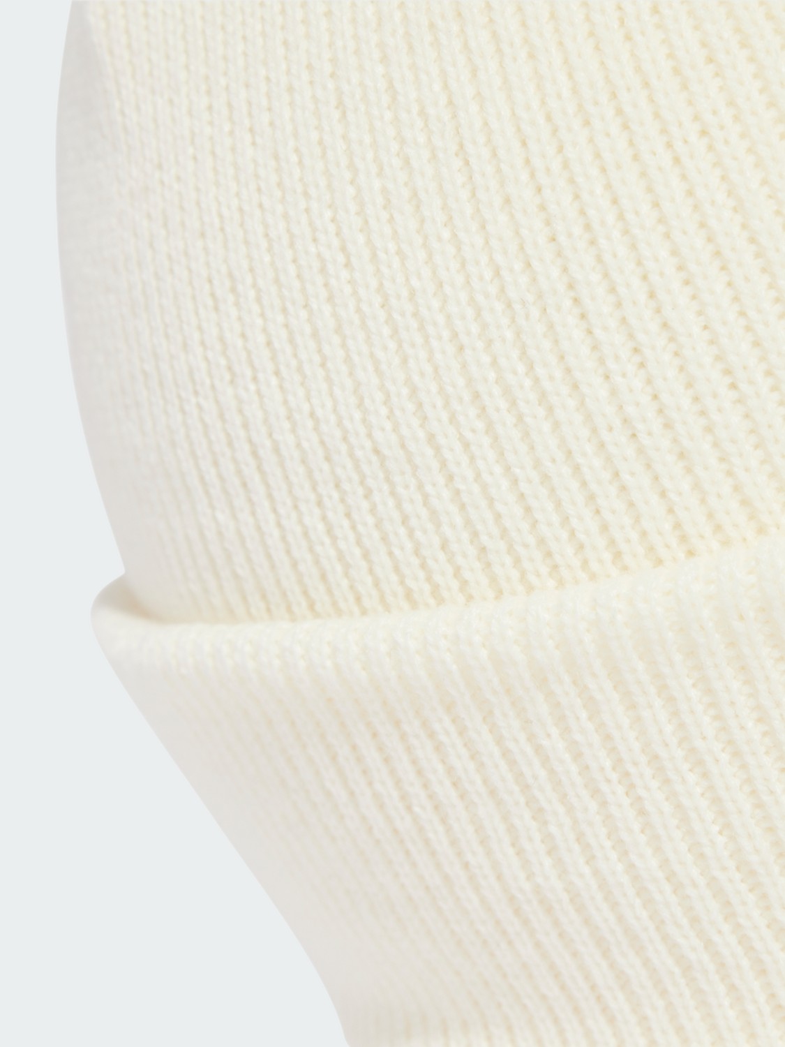 Шапка  Adidas NEW LOG BEA CUF молочная JX5745 изображение 5