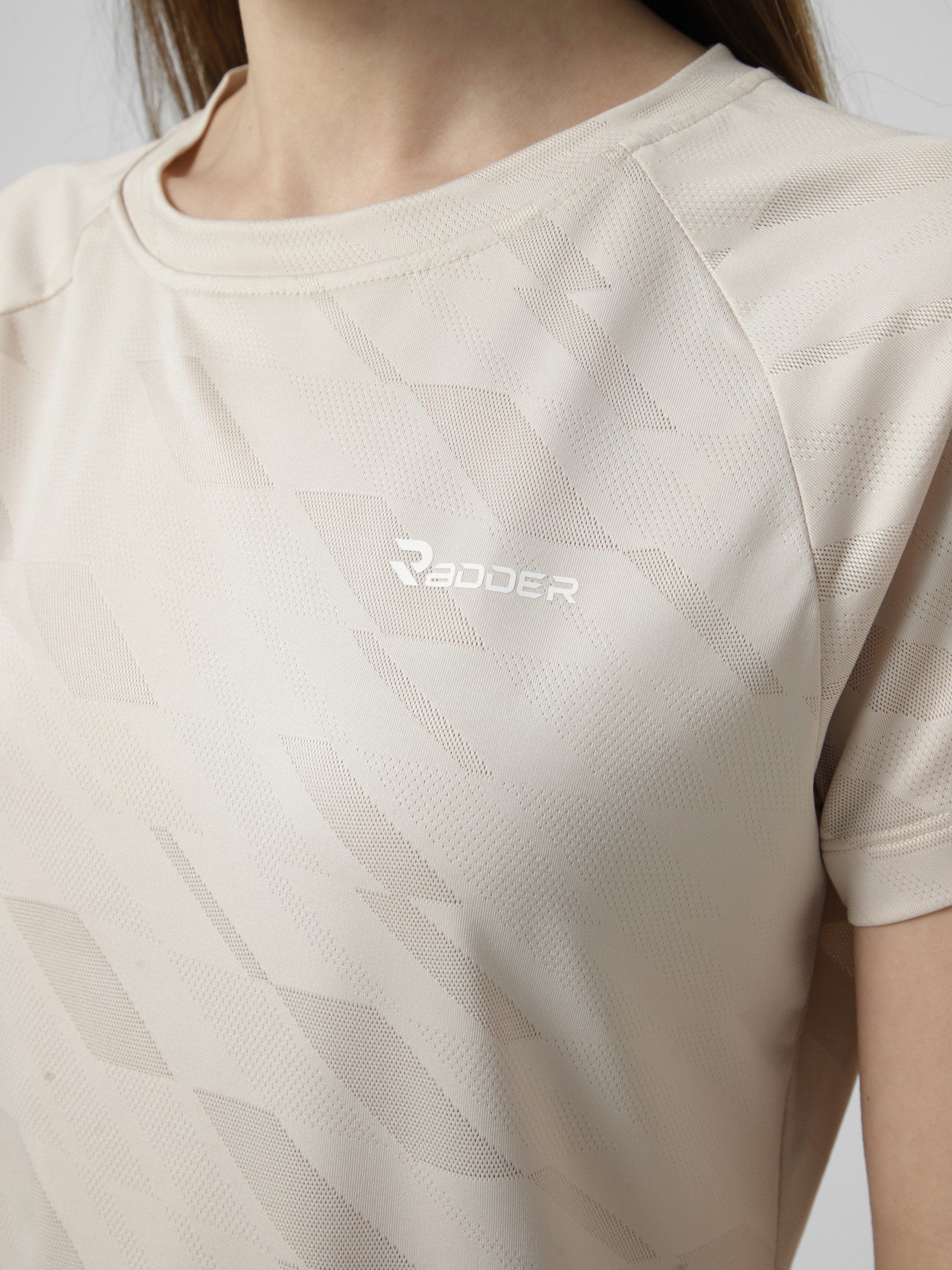 Футболка женская Radder Zephyra бежевая 782524-125 изображение 4