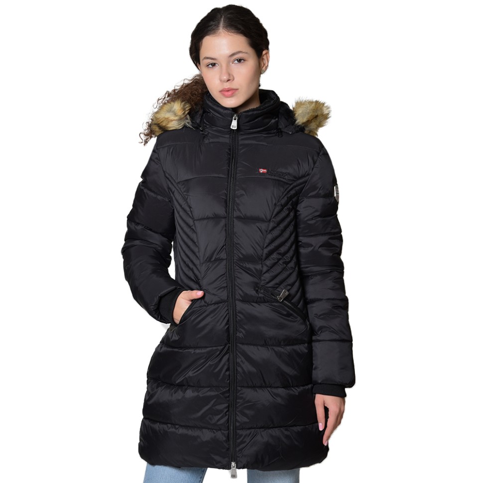 Куртка женская Geographical Norway черная WR606F-010 изображение 1