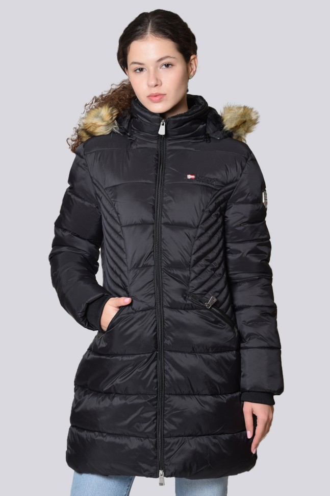 Куртка женская Geographical Norway черная WR606F-010 изображение 2