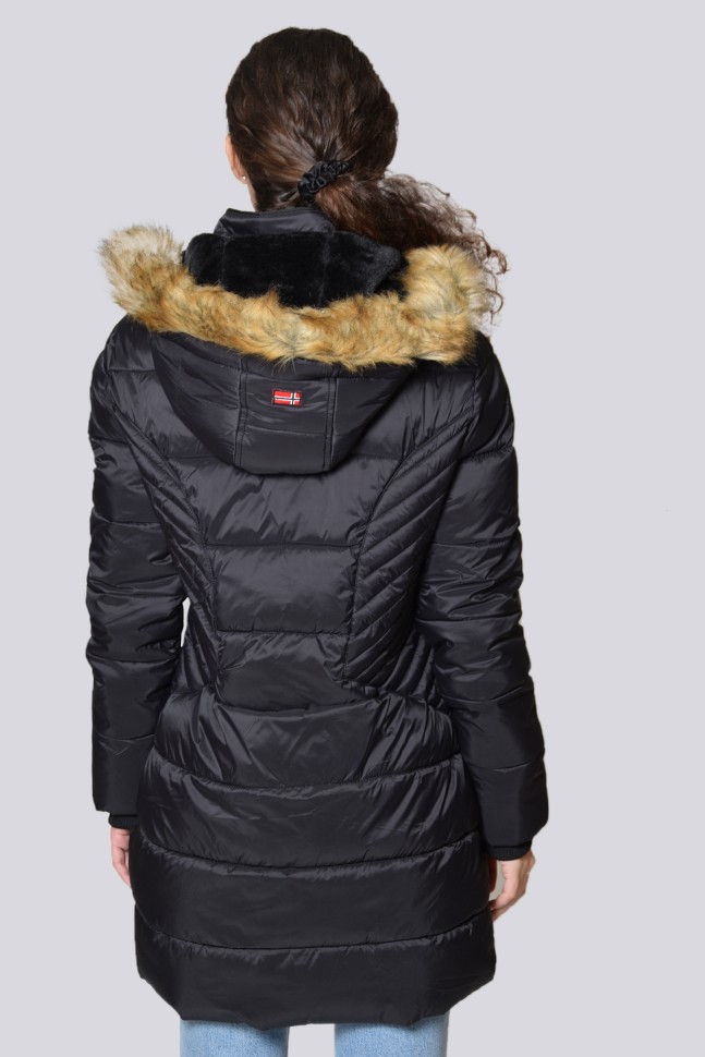 Куртка женская Geographical Norway черная WR606F-010 изображение 4