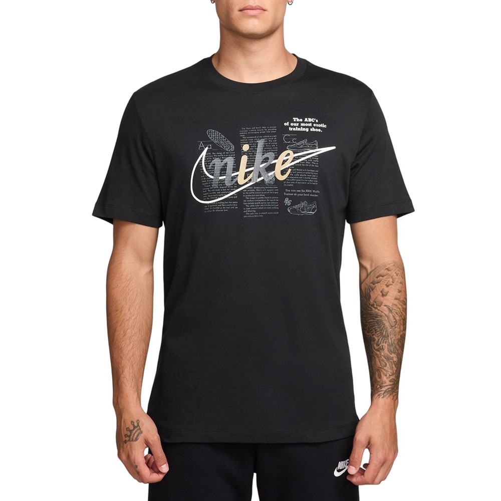 Футболка мужская Nike U NSW TEE STD CELEBRATE BRND черная IH1141-010