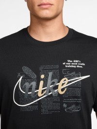 Футболка мужская Nike U NSW TEE STD CELEBRATE BRND черная IH1141-010 изображение 4