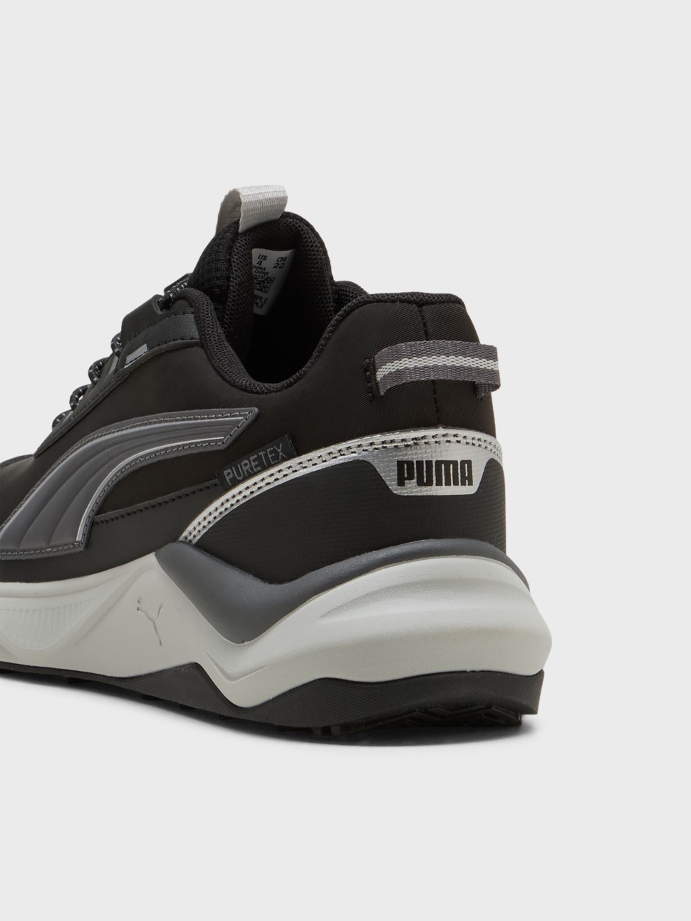 Кросівки дитячі Puma Evolve 2.0 Trail Puretex Lo Jr чорні 31380601 — фото 5