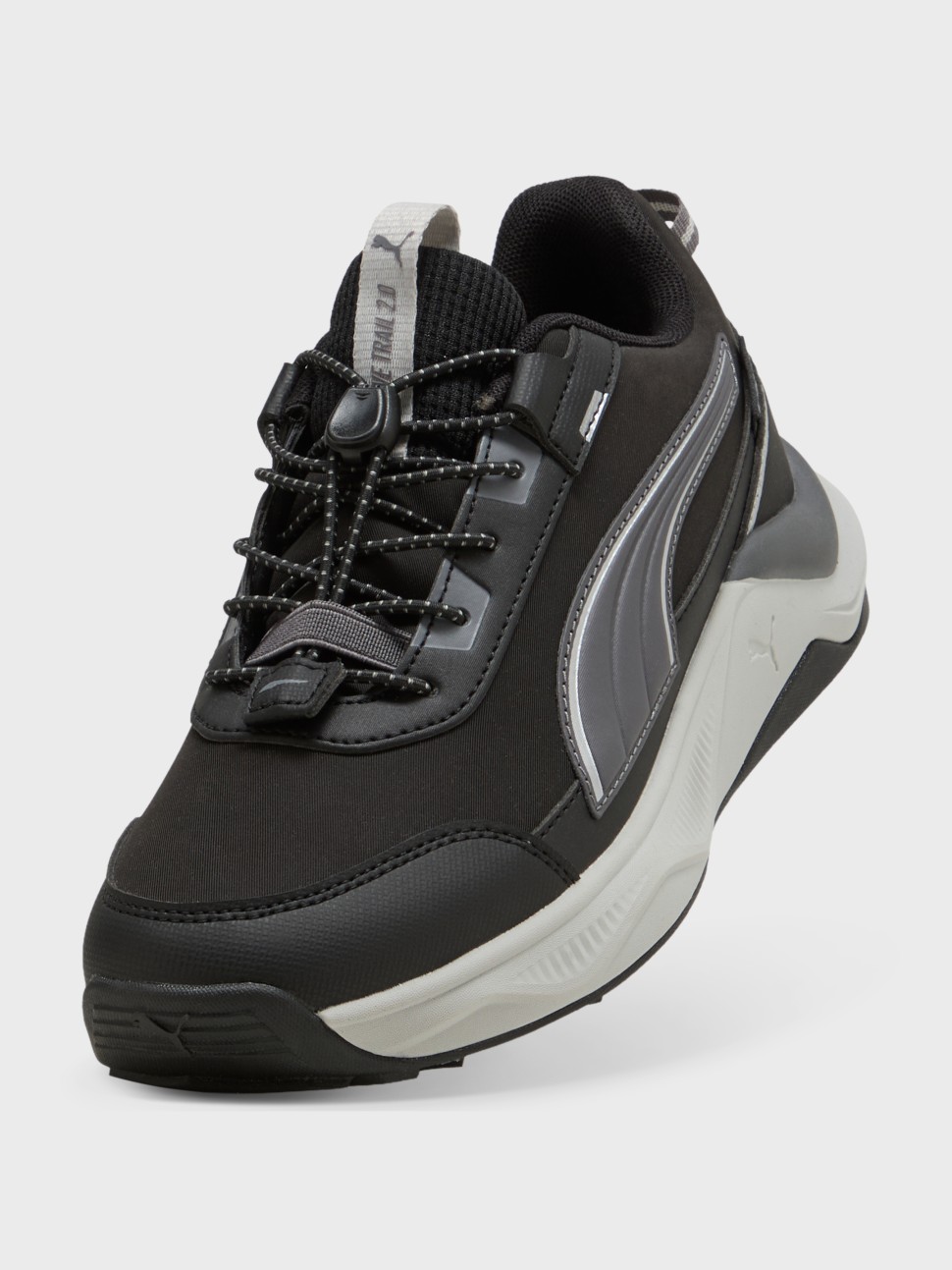 Кросівки дитячі Puma Evolve 2.0 Trail Puretex Lo Jr чорні 31380601 — фото 6