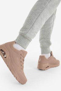 Кроссовки женские Skechers Uno - Stand On Air бежевые 73690 SND изображение 7