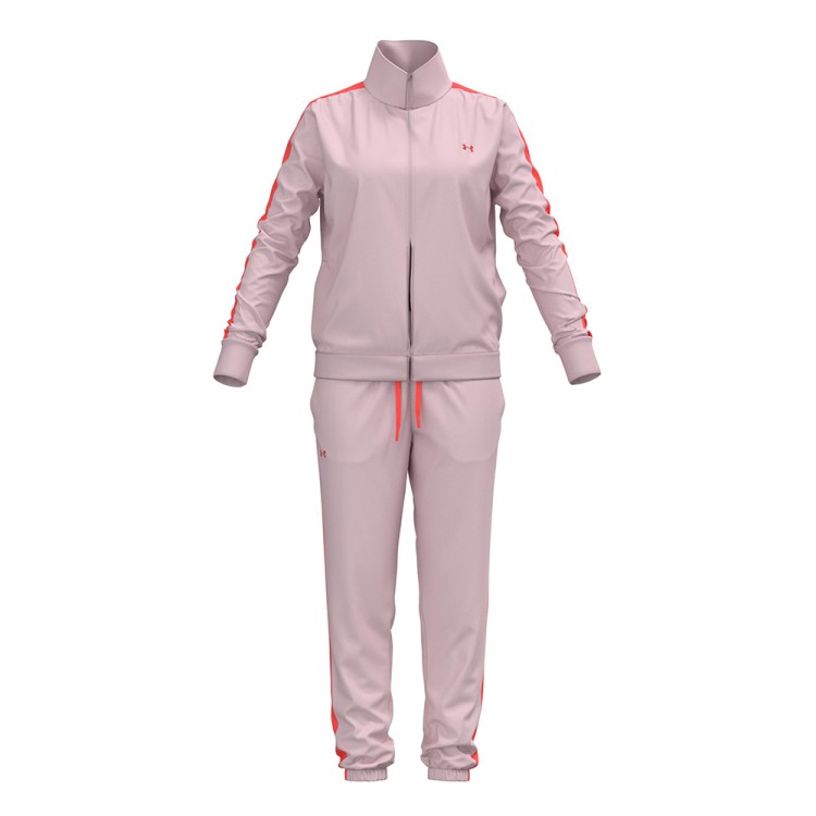 Костюм женский Under Armour Tricot Tracksuit розовый 1365147-676 изображение 1