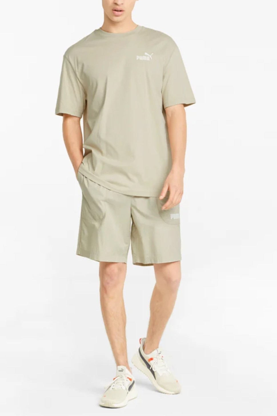 Шорти мужские Puma Modern Basics Chino Shorts 8 бежевые 84741233 — фото 2 — Sport City Шорти мужские Puma Modern Basics Chino Shorts 8 бежевые 84741233 — фото 2