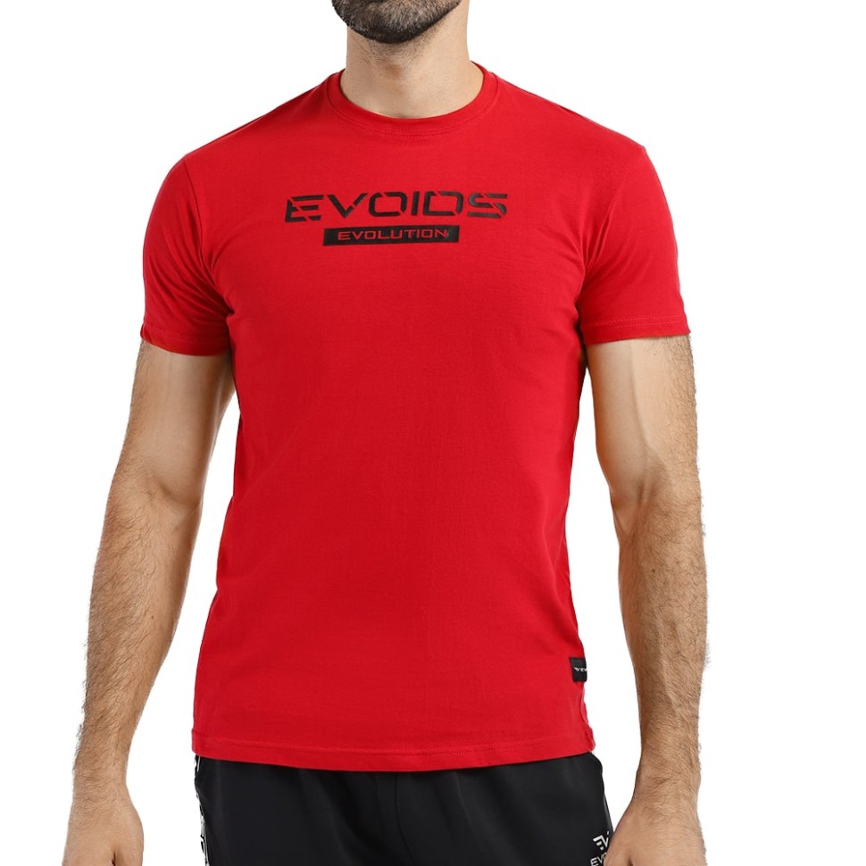 Футболка чоловіча Evoids Talca червона 742202-650 — фото 1