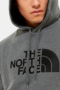 Худи мужской The North Face M DREW PEAK PULLOVER HOODIE серый NF00AHJYLXS1 изображение 3