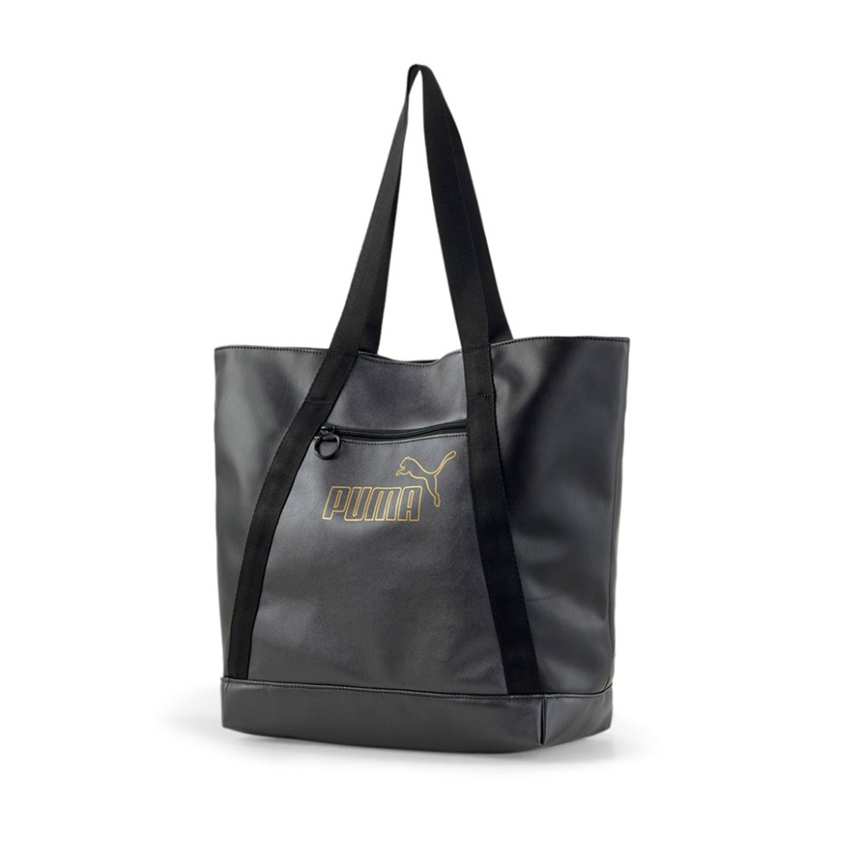Сумка Puma Core Up Large Shopper чорна 07915201 — фото 1