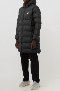 Куртка чоловіча Nike M Nk Sf Wr Pl-Fld Hd Parka чорна DR9609-010 изображение 2