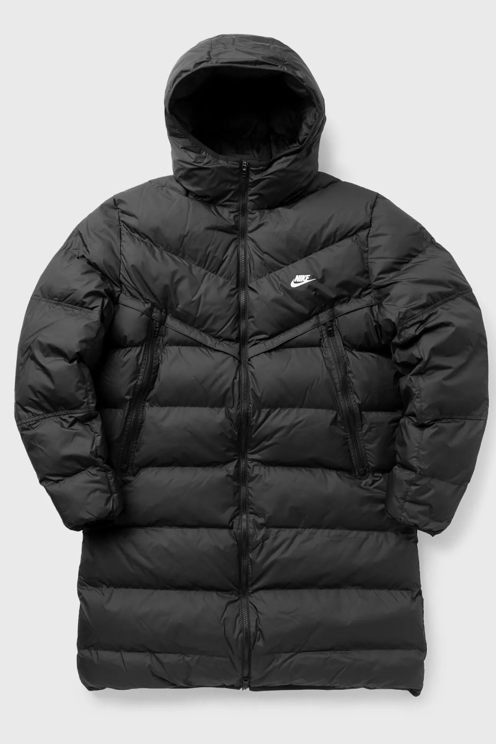 Куртка чоловіча Nike M Nk Sf Wr Pl-Fld Hd Parka чорна DR9609-010 — фото 3