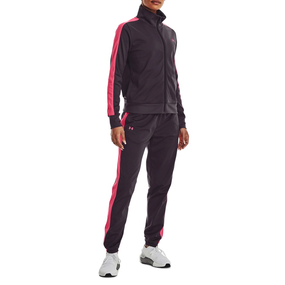 Костюм жіночий Under Armour Tricot Tracksuit фіолетовий 1365147-541 — фото 1