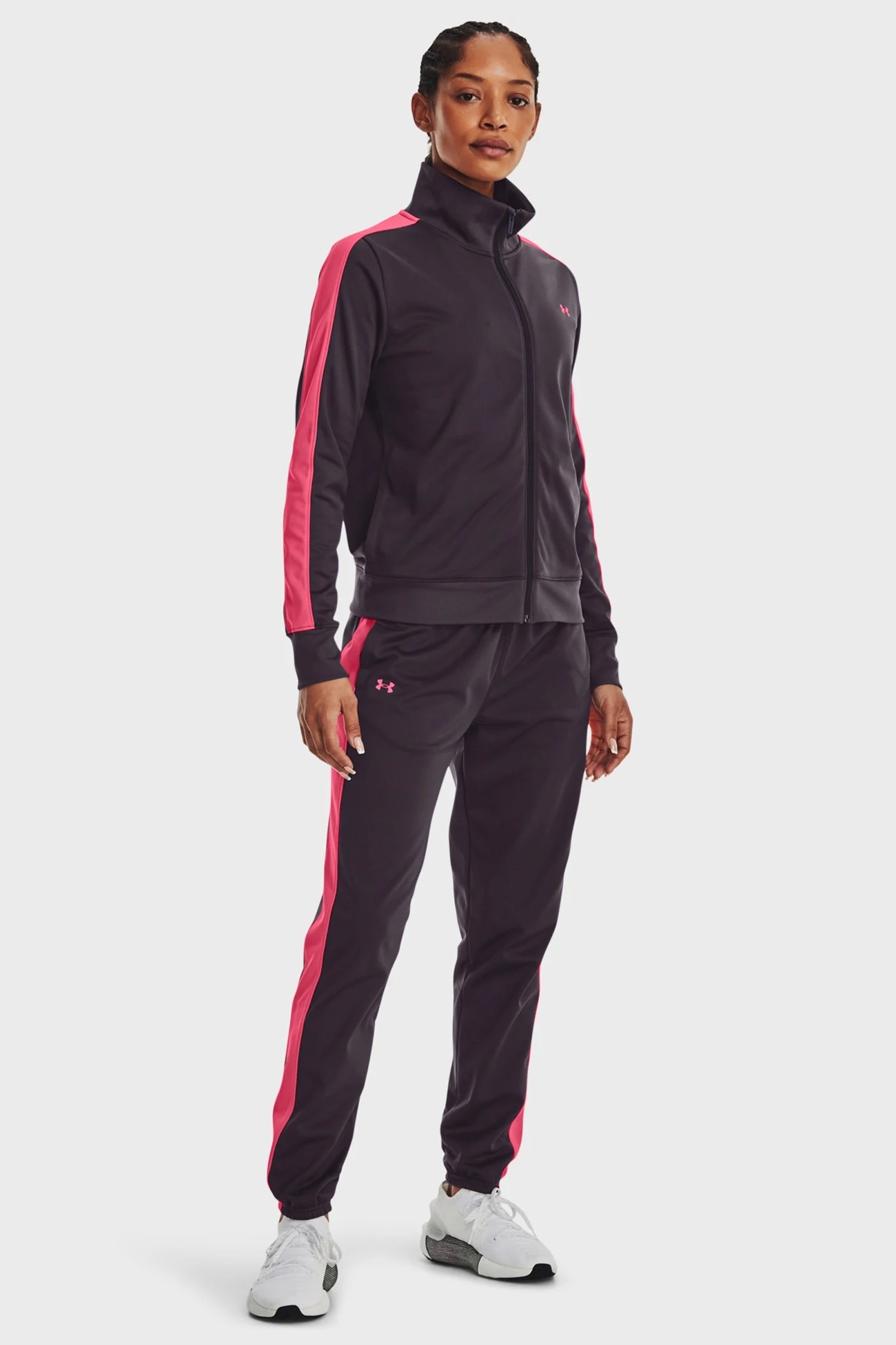 Костюм женский Under Armour Tricot Tracksuit фиолетовый 1365147-541 изображение 2