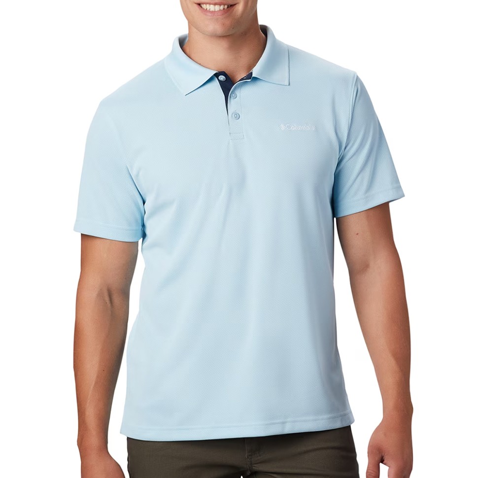 Футболка мужская Columbia Utilizer™ Polo голубая 1772051-427 изображение 1