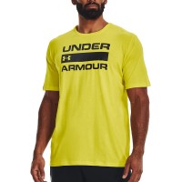 Футболка мужская Under Armour UA TEAM ISSUE WORDMARK SS желтая 1329582-799 изображение 1