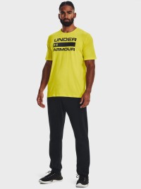 Футболка мужская Under Armour UA TEAM ISSUE WORDMARK SS желтая 1329582-799 изображение 3