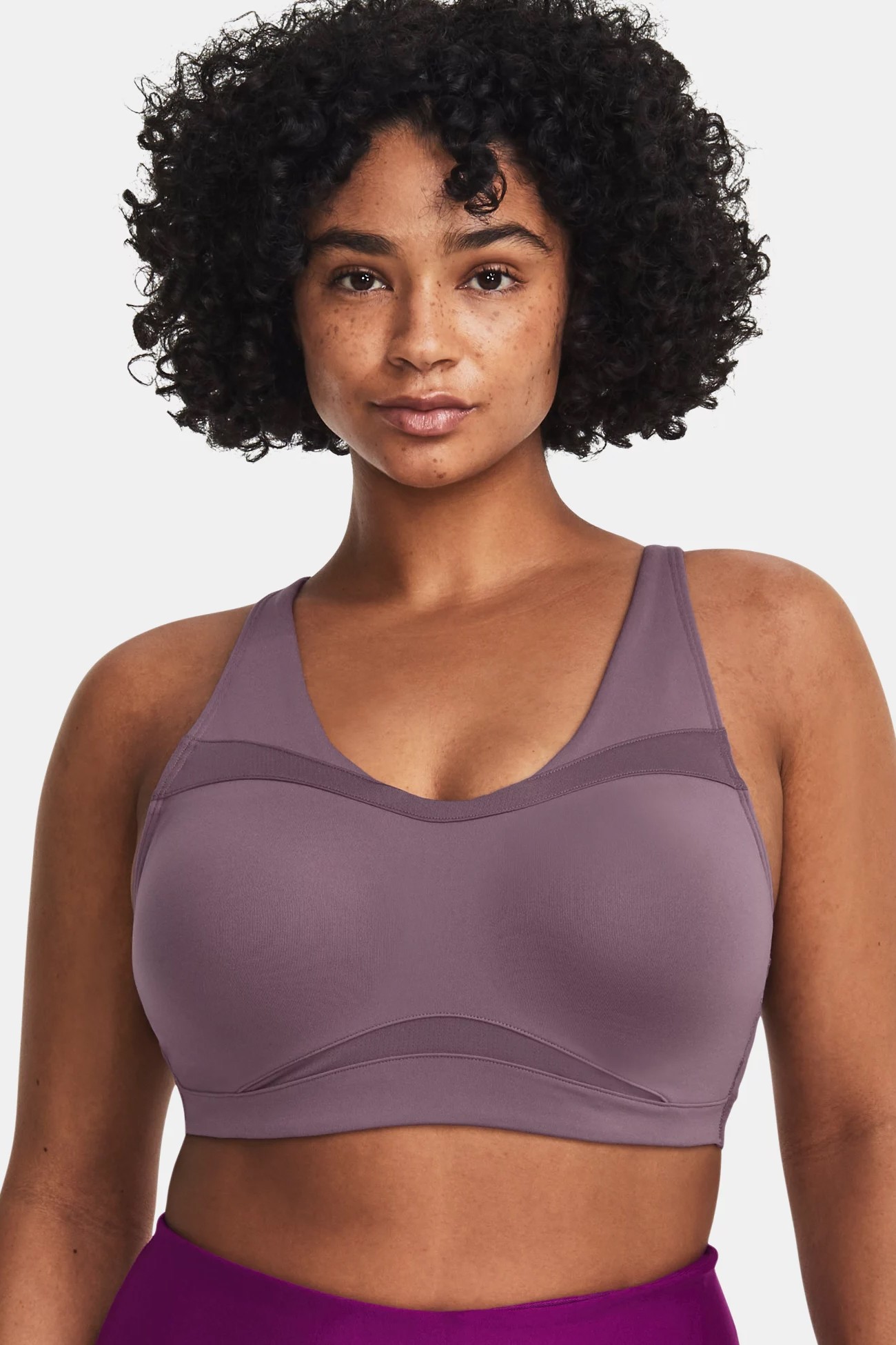Бра жіночий Under Armour UA SmartForm Evolution Mid фіолетовий 1373826-500 изображение 2