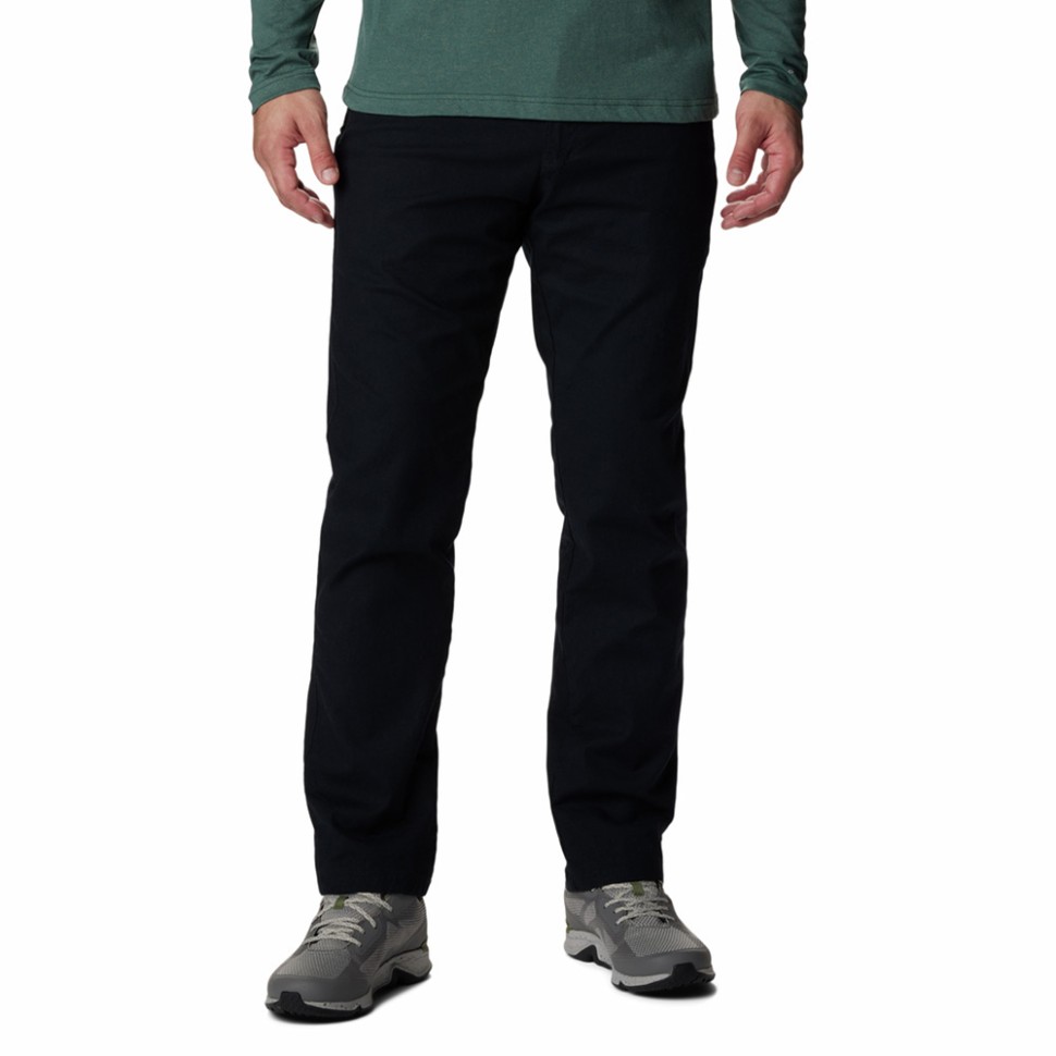 Штани чоловічі Columbia Flex ROC™ II Lined Pant чорні 2052691-010 изображение 1