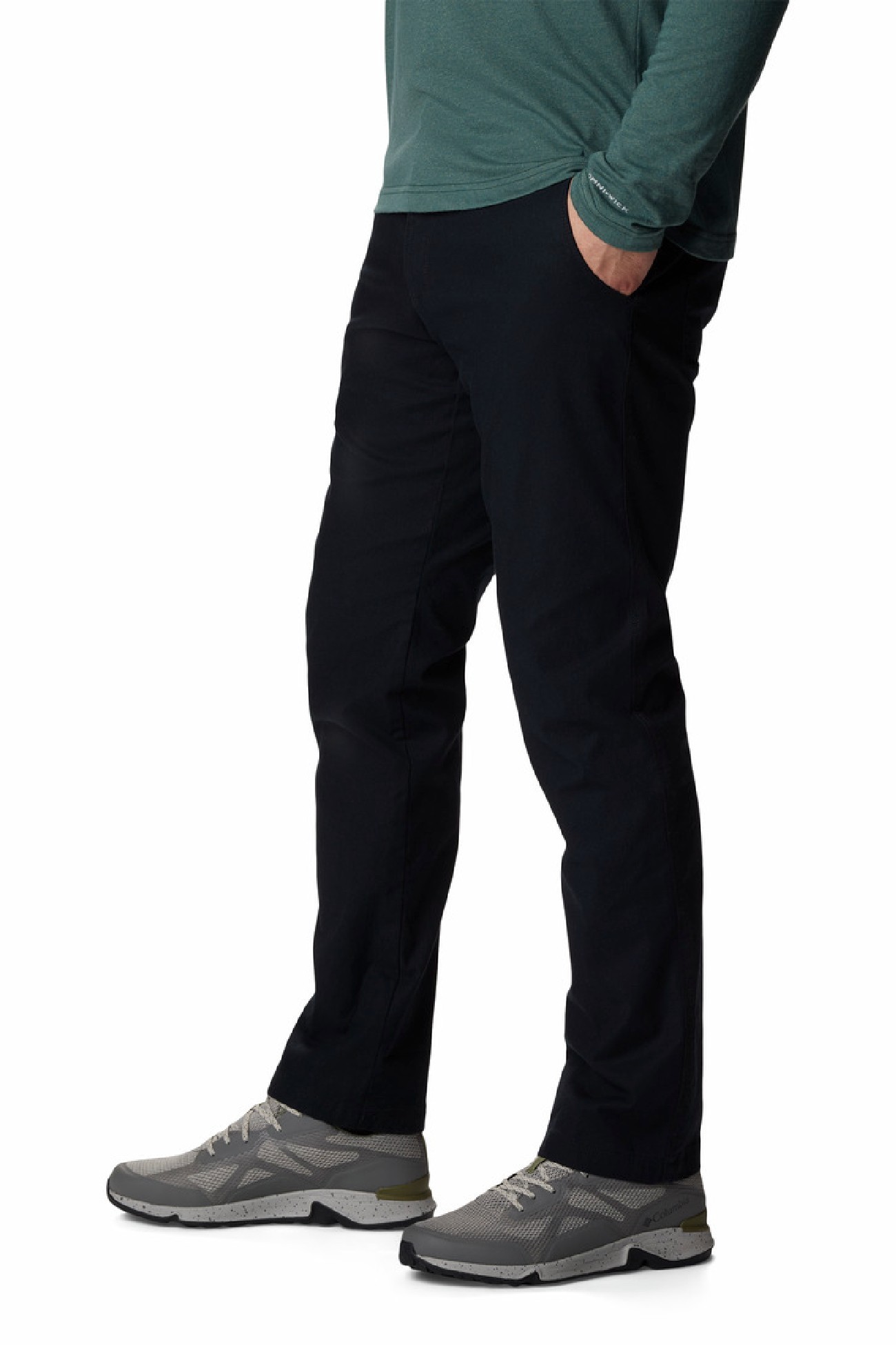 Брюки мужские Columbia Flex ROC™ II Lined Pant черные 2052691-010 изображение 2