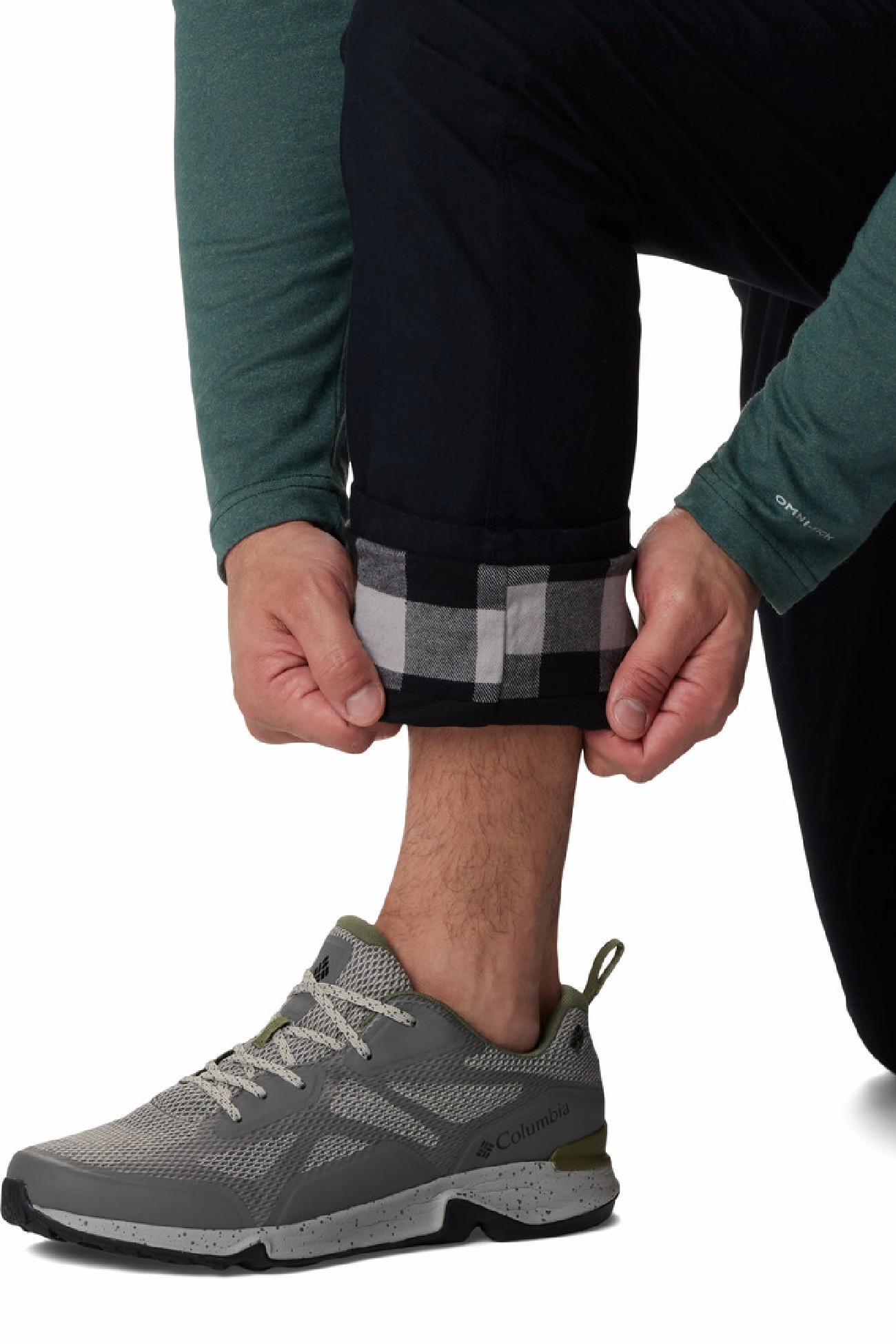 Брюки мужские Columbia Flex ROC™ II Lined Pant черные 2052691-010 изображение 5