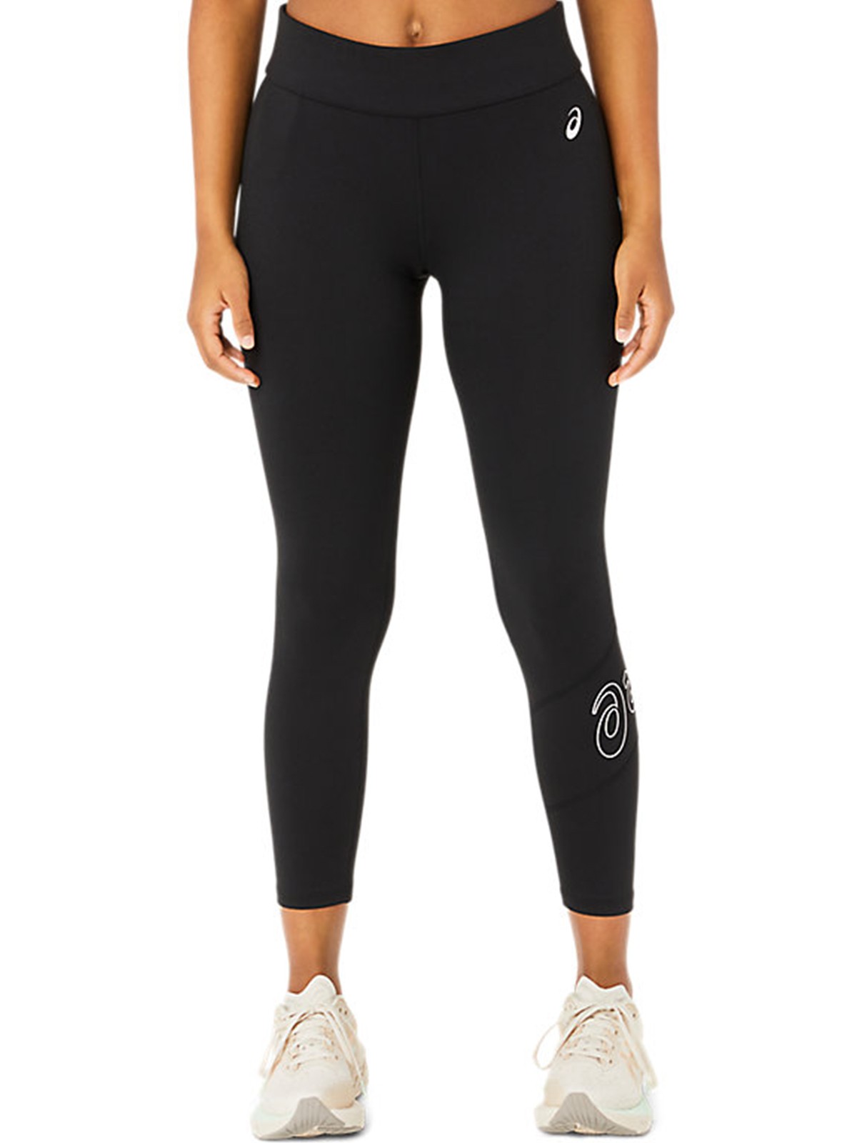 Легінси жіночі Asics ASICS LOGO 7/8 TIGHT чорні 2032C943-001 изображение 2