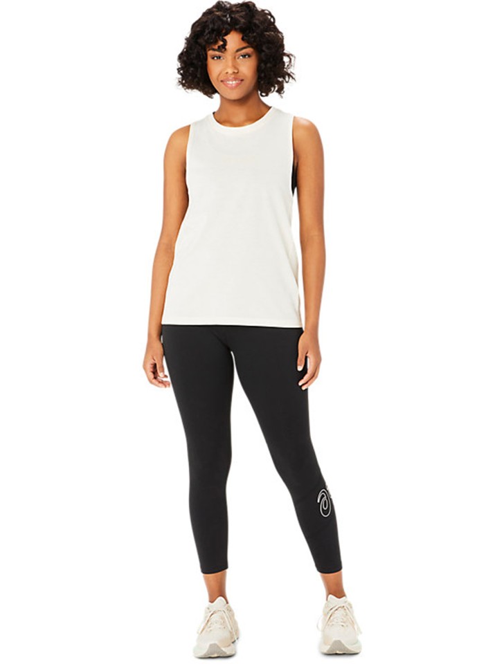 Легінси жіночі Asics ASICS LOGO 7/8 TIGHT чорні 2032C943-001 изображение 6