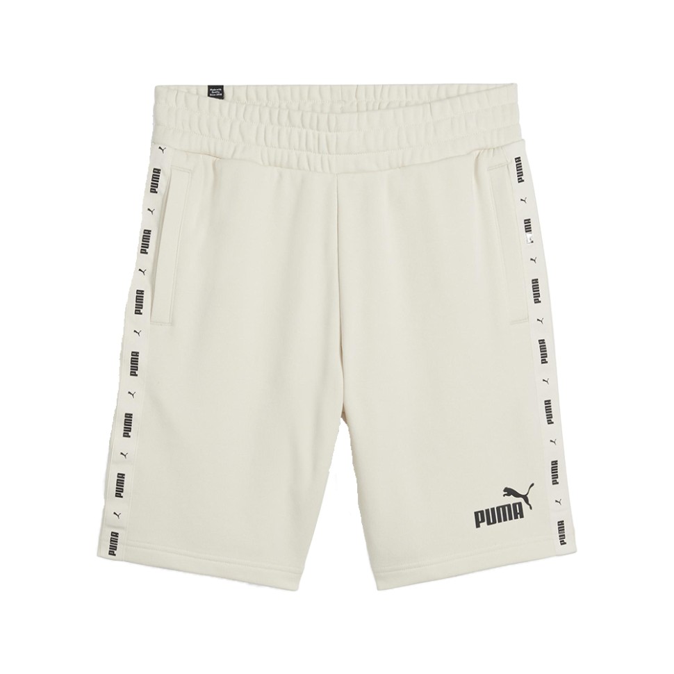 Шорти чоловічі Puma ESS+ Tape Shorts 9" TR молочні 84738787 — фото 1