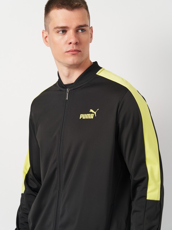 Костюм чоловічий Puma Baseball Tricot Suit чорний 67742851 изображение 5