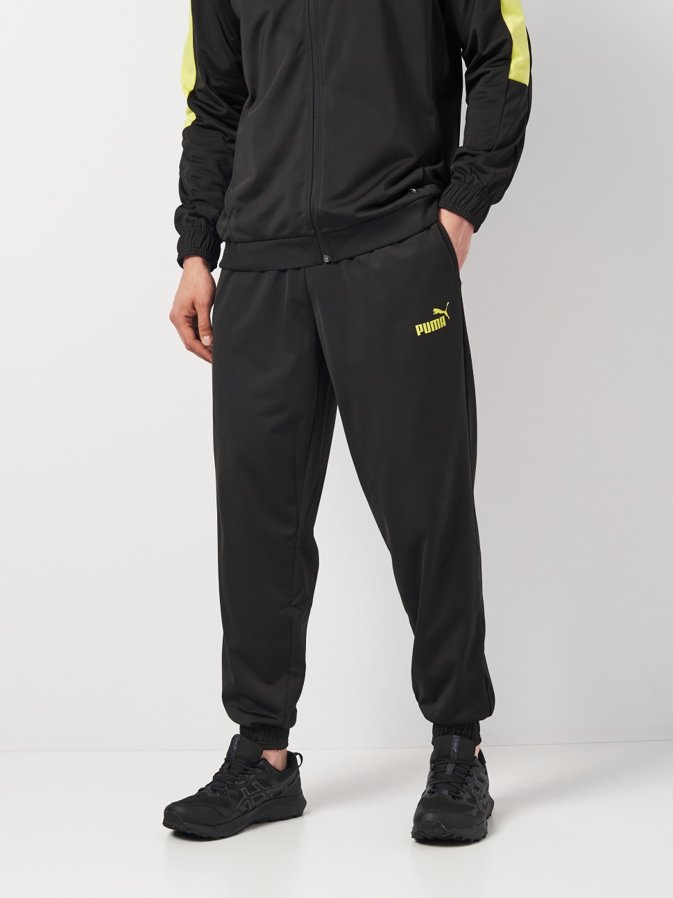 Костюм чоловічий Puma Baseball Tricot Suit чорний 67742851 — фото 6