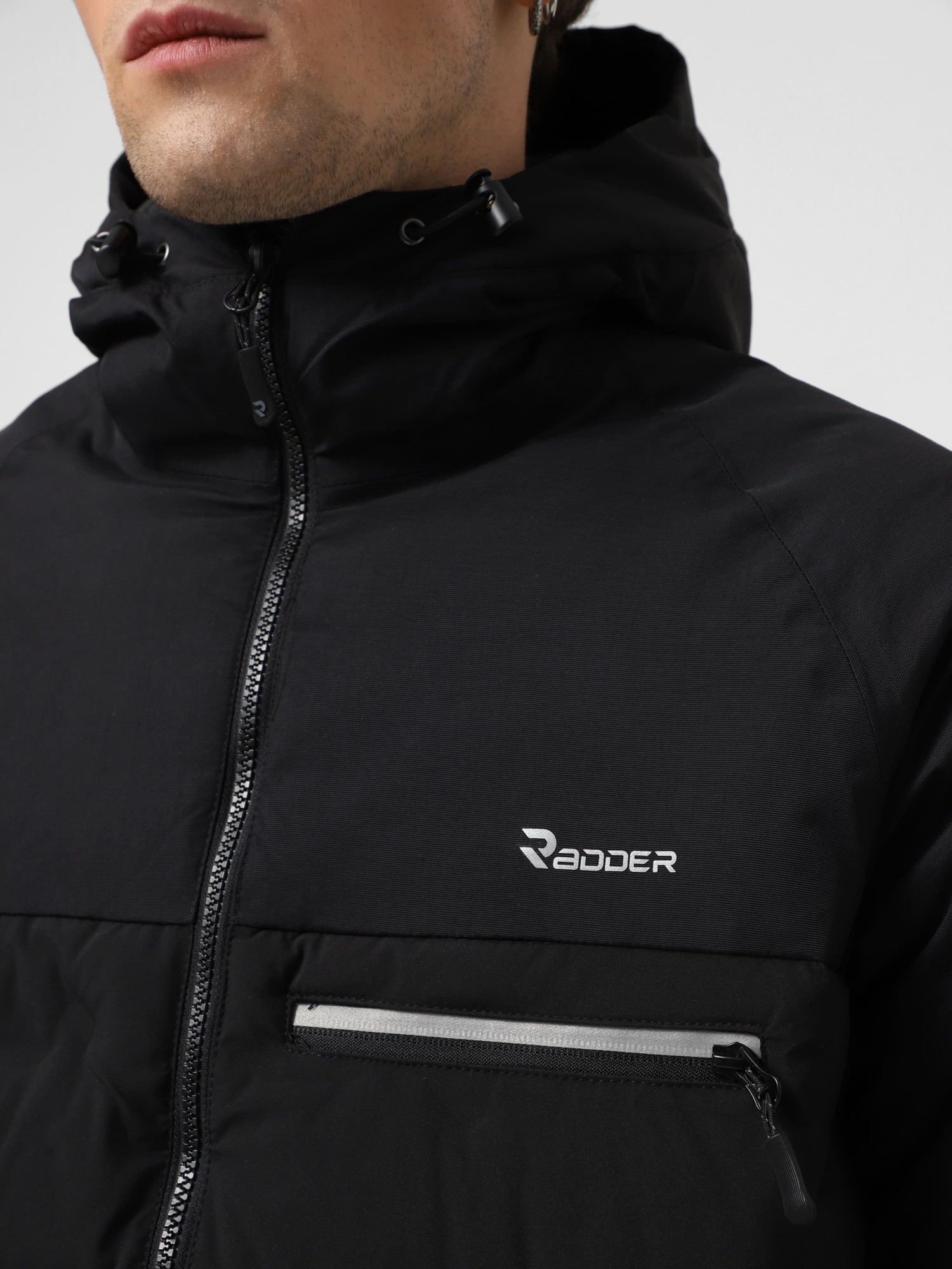 Куртка чоловіча Radder Perato чорна 782506-010 изображение 5