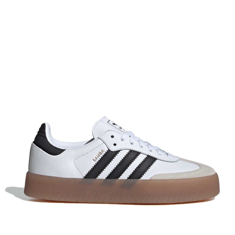 Кроссовки женские Adidas SAMBAE W белые JI1349 изображение 1