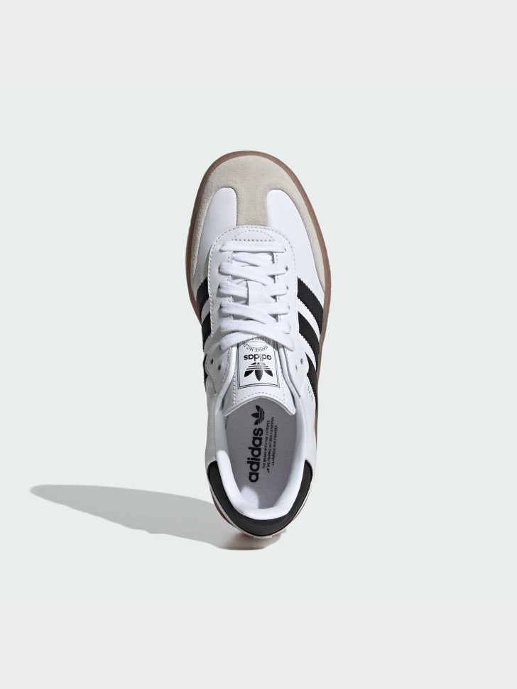 Кроссовки женские Adidas SAMBAE W белые JI1349 изображение 6