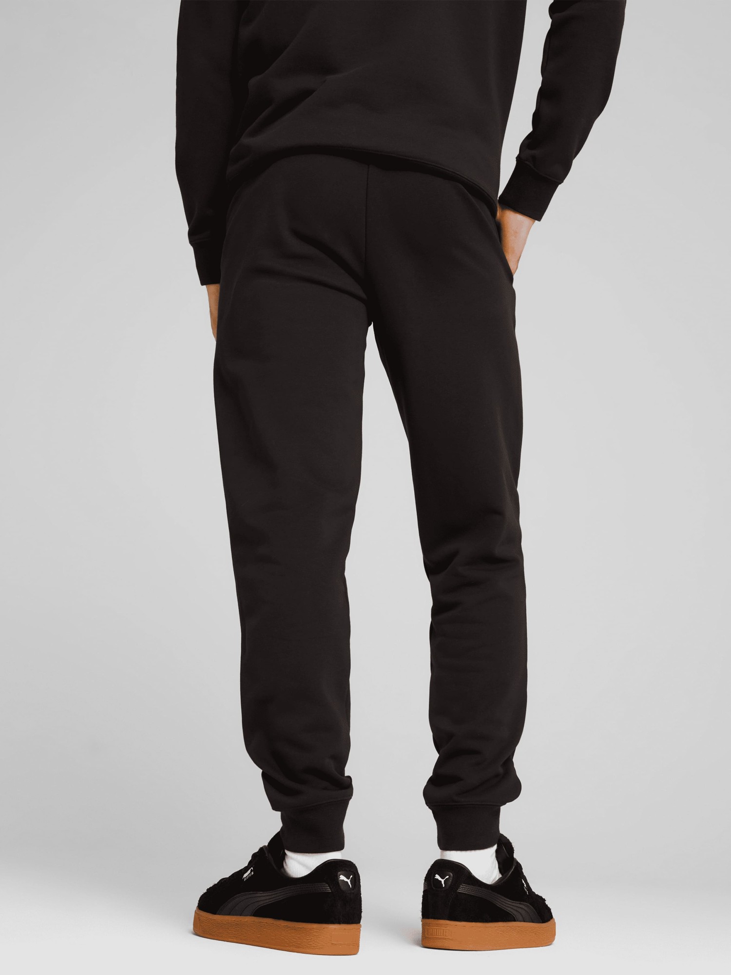 Брюки мужские Puma ESS No. 1 Logo Sweatpants черные 68260801 изображение 3