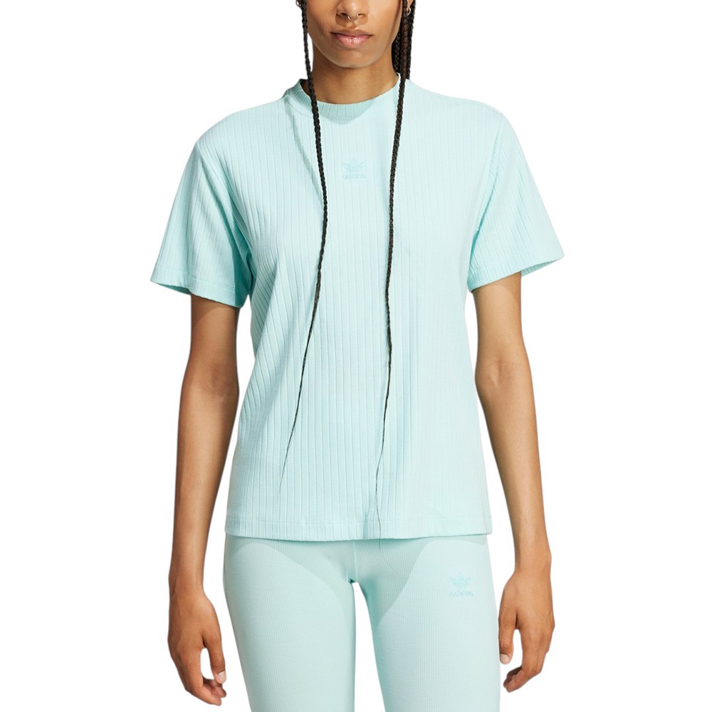 Футболка женская Adidas ESS WR TEE голубая JC8060