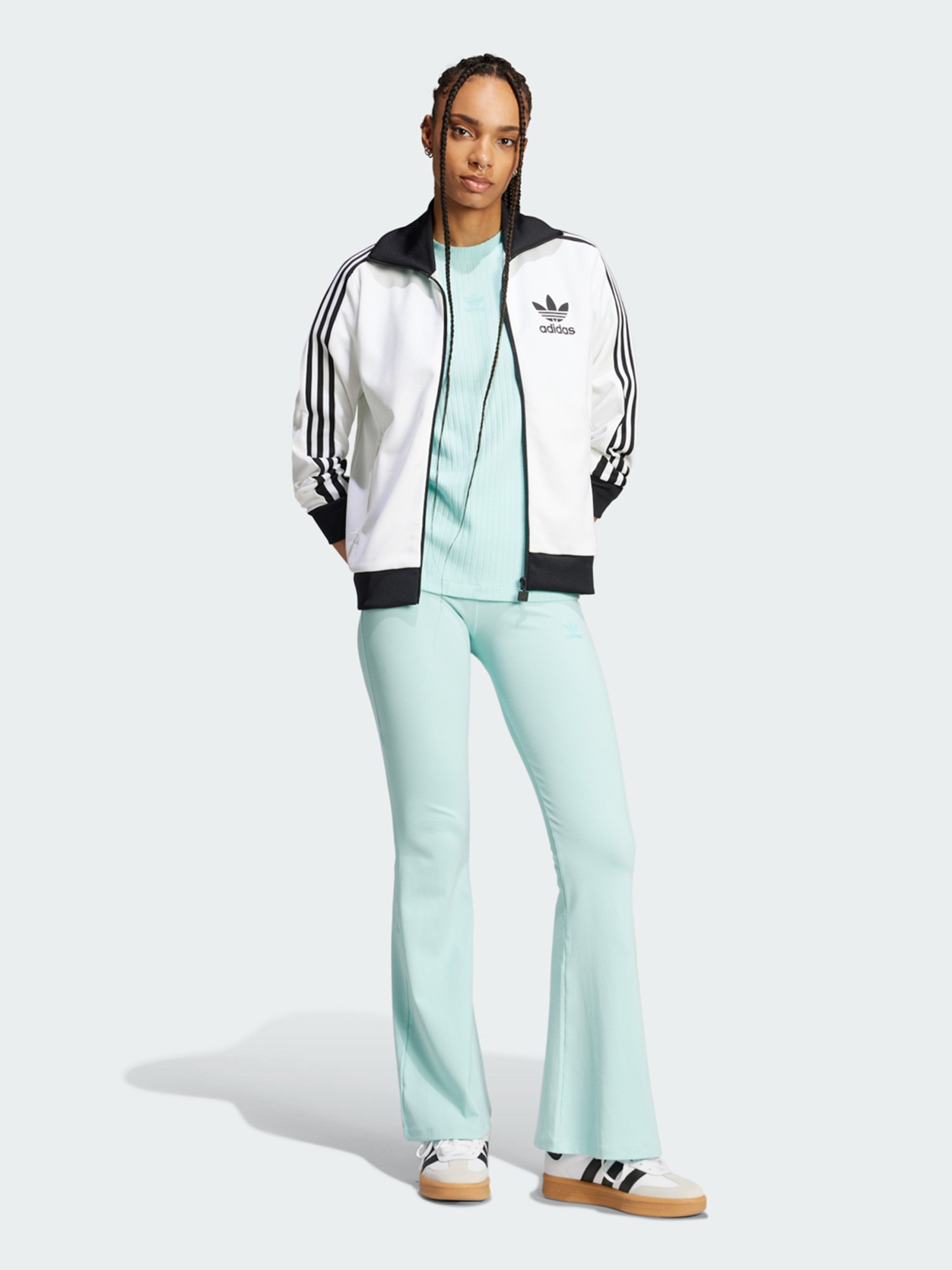 Футболка женская Adidas ESS WR TEE голубая JC8060 изображение 6