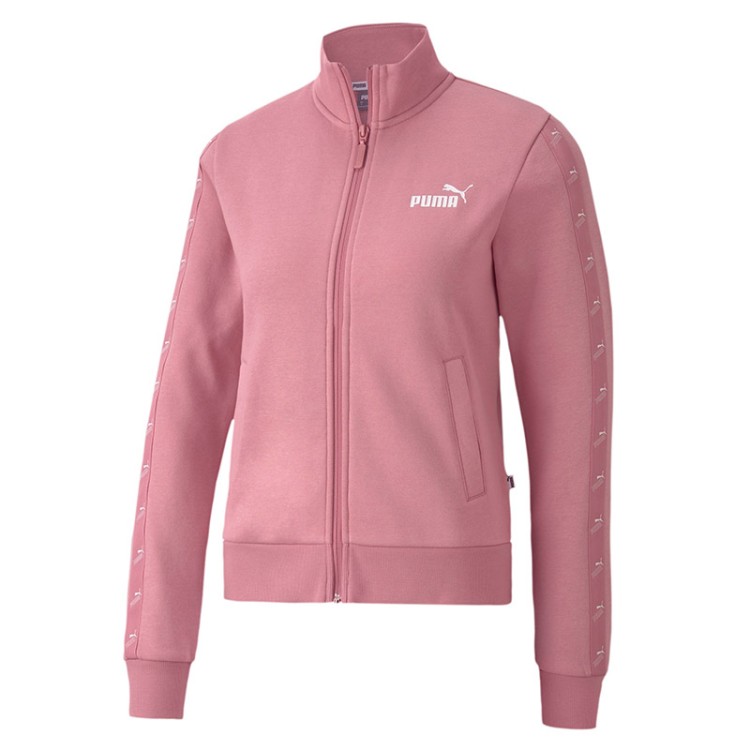 Толстовка женская Puma Amplified Track Jacket Fl розовая 58362216 изображение 1
