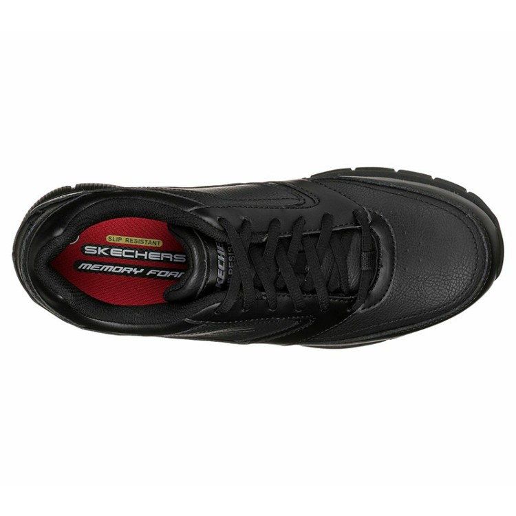 Кроссовки мужские Skechers Nampa SR черные 77156-BLK изображение 2