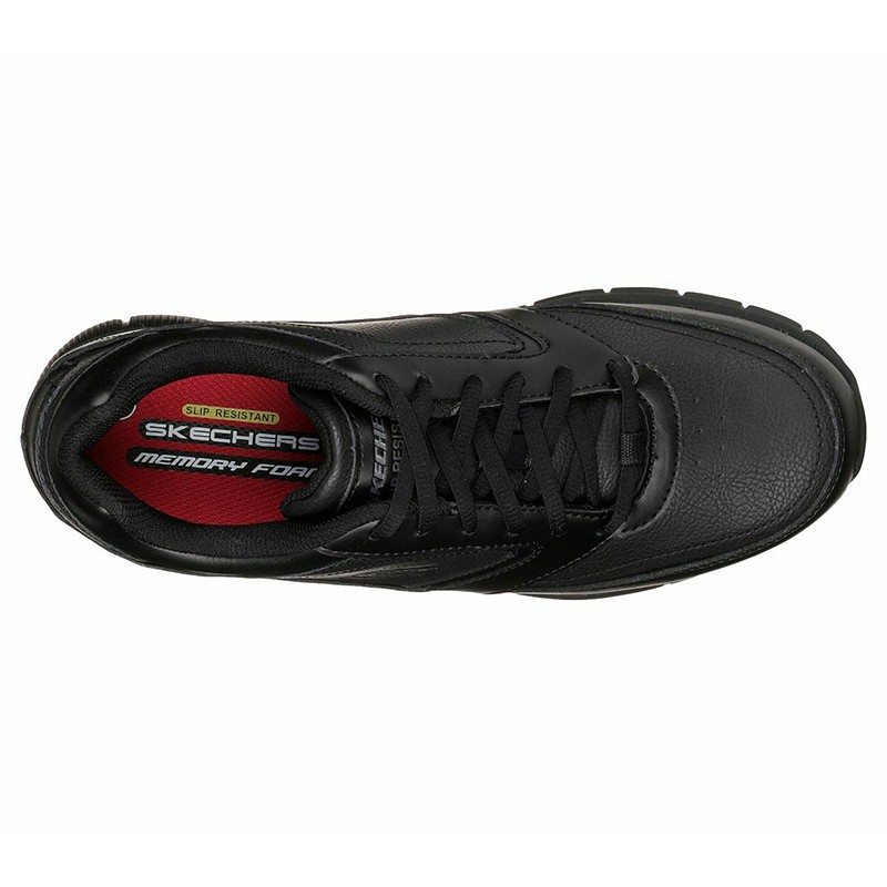 Кроссовки мужские Skechers Nampa SR черные 77156-BLK изображение 2