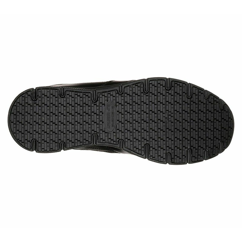 Кроссовки мужские Skechers Nampa SR черные 77156-BLK изображение 4
