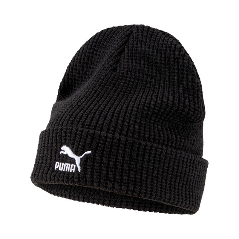 Шапка Унисекс Puma Archive Mid Fit Beanie черная 2284801 изображение 1
