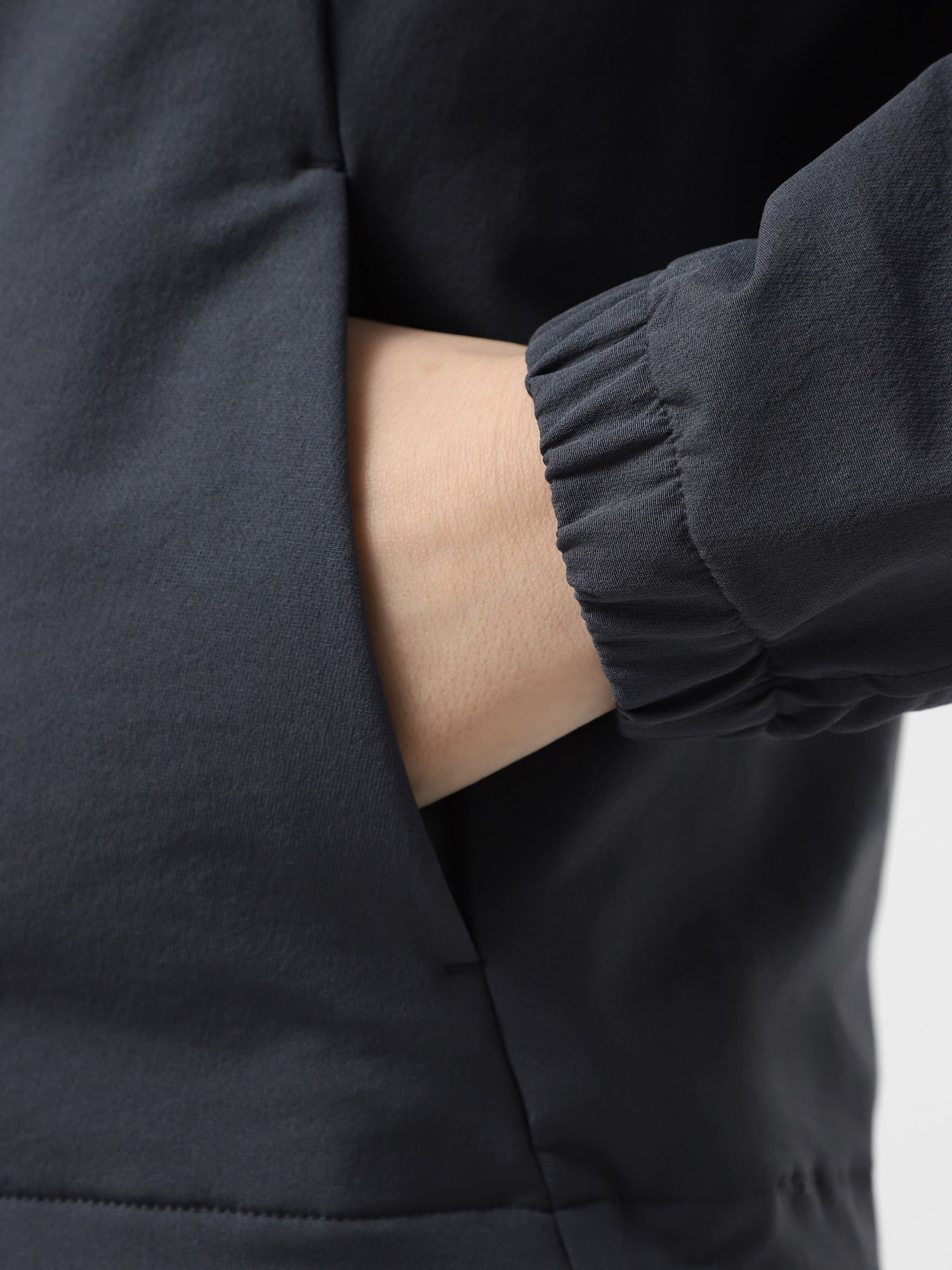 Вітрівка жіноча Larum Rylan темно-сіра 172518-020 изображение 6