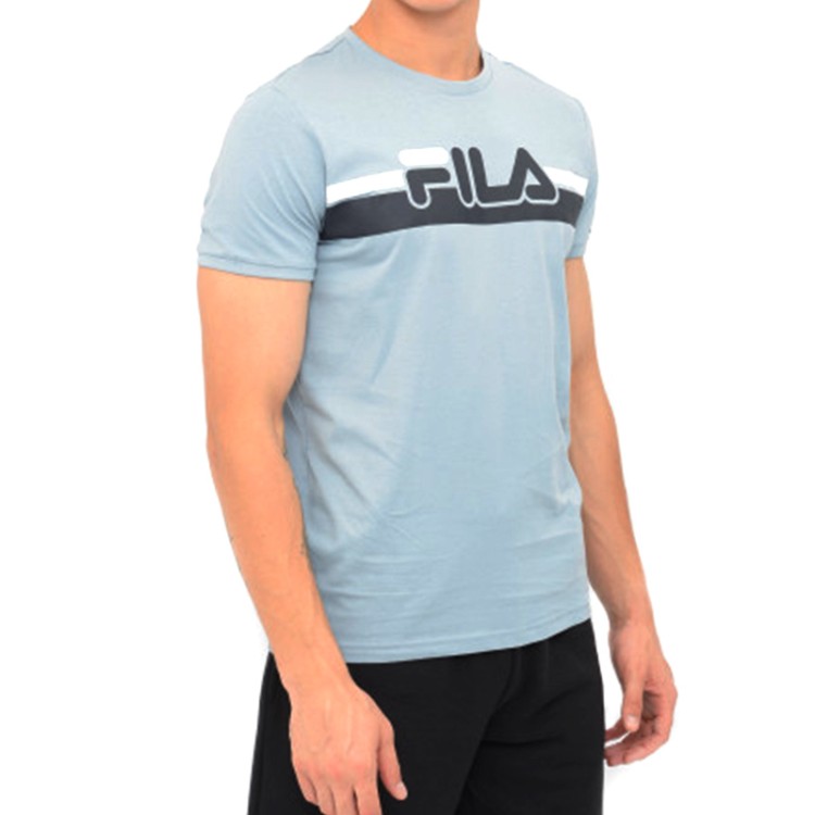 Футболка мужская Fila голубая 104681-N3                              изображение 2