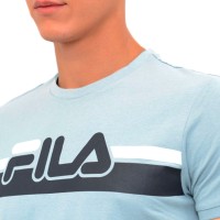 Футболка мужская Fila голубая 104681-N3                              изображение 3