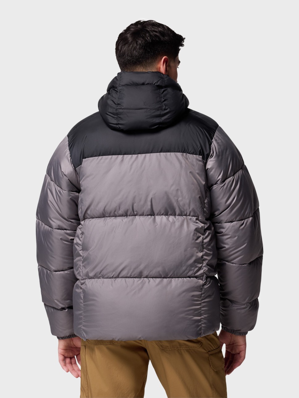 Куртка чоловіча Columbia Puffect™ II Hooded Jacket темно-сіра 2086851-023 — фото 4